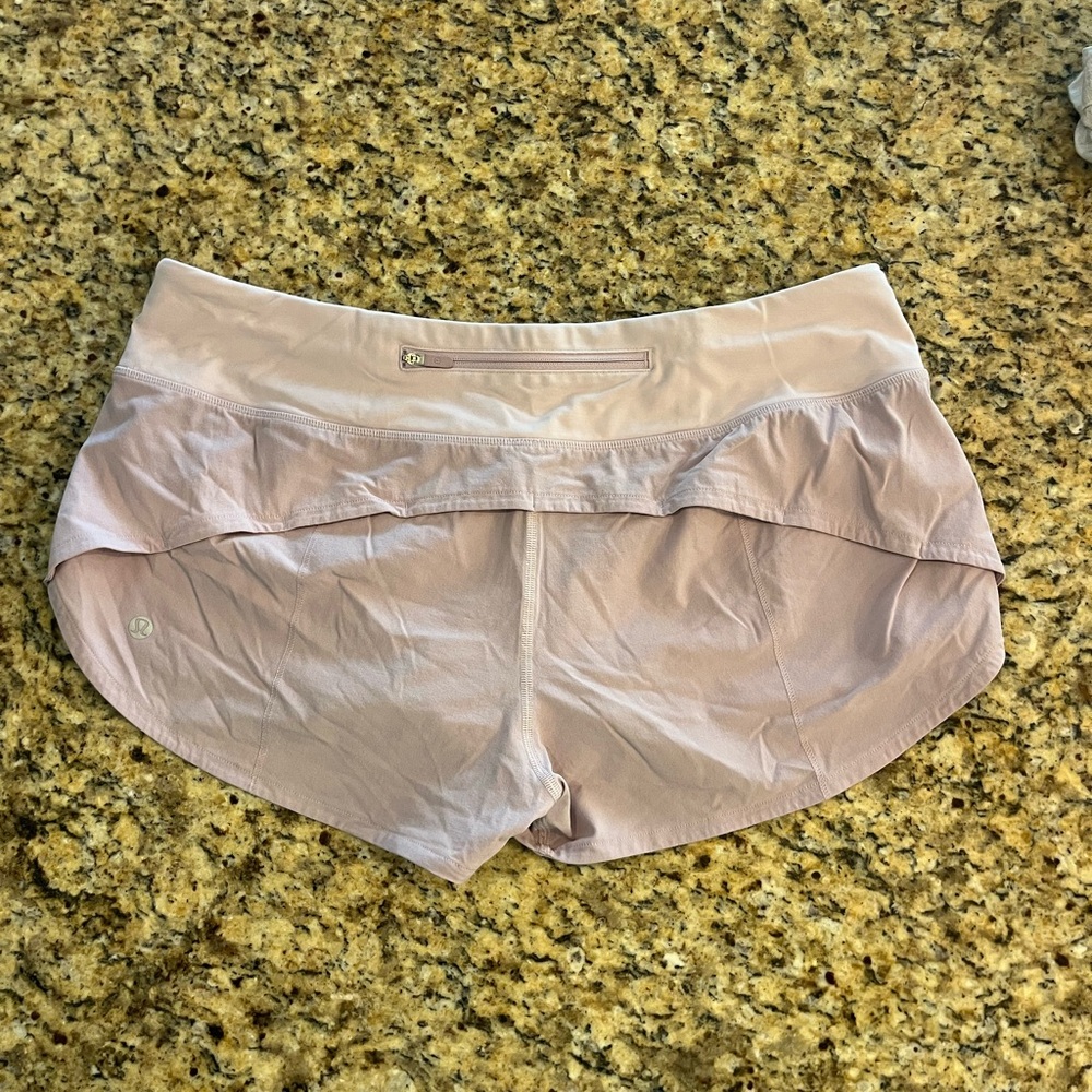 Light Pink Speed Up Shorts Size 10!